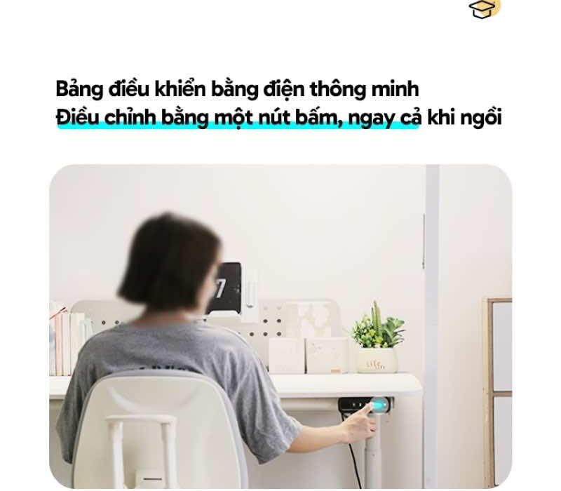 So sánh bàn nâng hạ cơ vs nâng hạ điện: Loại nào phù hợp với con bạn?
